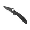 Couteau Spyderco Delica 4 Tout Noir Lame à Dents -Le Tranchant Soldes Magasin couteau spyderco delica 4 tout noir lame a dents