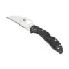 Couteau Spyderco Delica 4 Wharncliffe Noir à Dents -Le Tranchant Soldes Magasin couteau spyderco delica 4 wharncliffe noir a dents