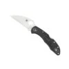 Couteau Spyderco Delica 4 Wharncliffe Noir Lame Lisse -Le Tranchant Soldes Magasin couteau spyderco delica 4 wharncliffe noir lame lisse