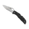 Couteau Spyderco Endela 4 Thin Red Line Noir Semi-dentée -Le Tranchant Soldes Magasin couteau spyderco endela 4 thin red line noir semi dentee