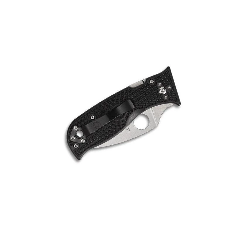 Couteau Spyderco Lil' Temperance 3 Noir Lisse 4 Couteau Spyderco Lil' Temperance 3 Noir Lisse â Image 2