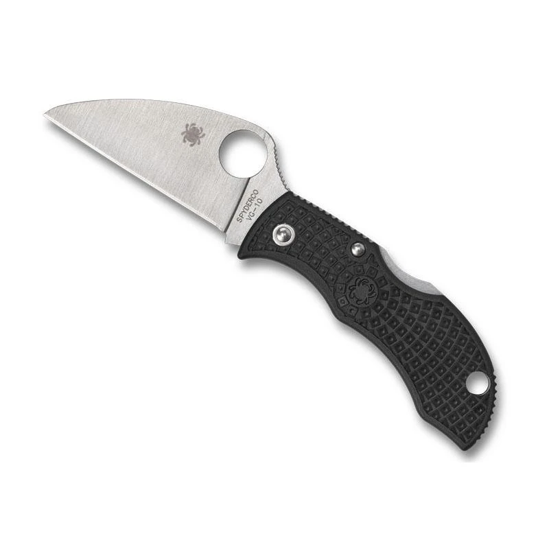 Couteau Spyderco Manbug Wharncliffe Noir 3 Couteau Spyderco Manbug Wharncliffe Noir