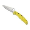 Couteau Spyderco Pacific Salt 2 Jaune Lame à Dents