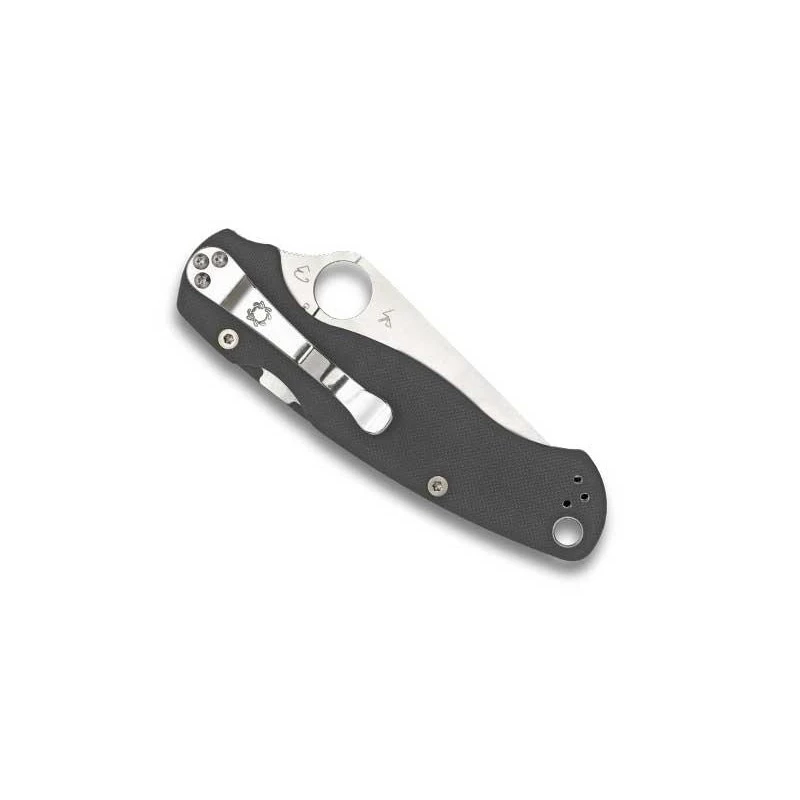 Couteau Spyderco Para Military 2 Maxamet G10 Gris 4 Couteau Spyderco Para Military 2 Maxamet G10 Gris – Image 2