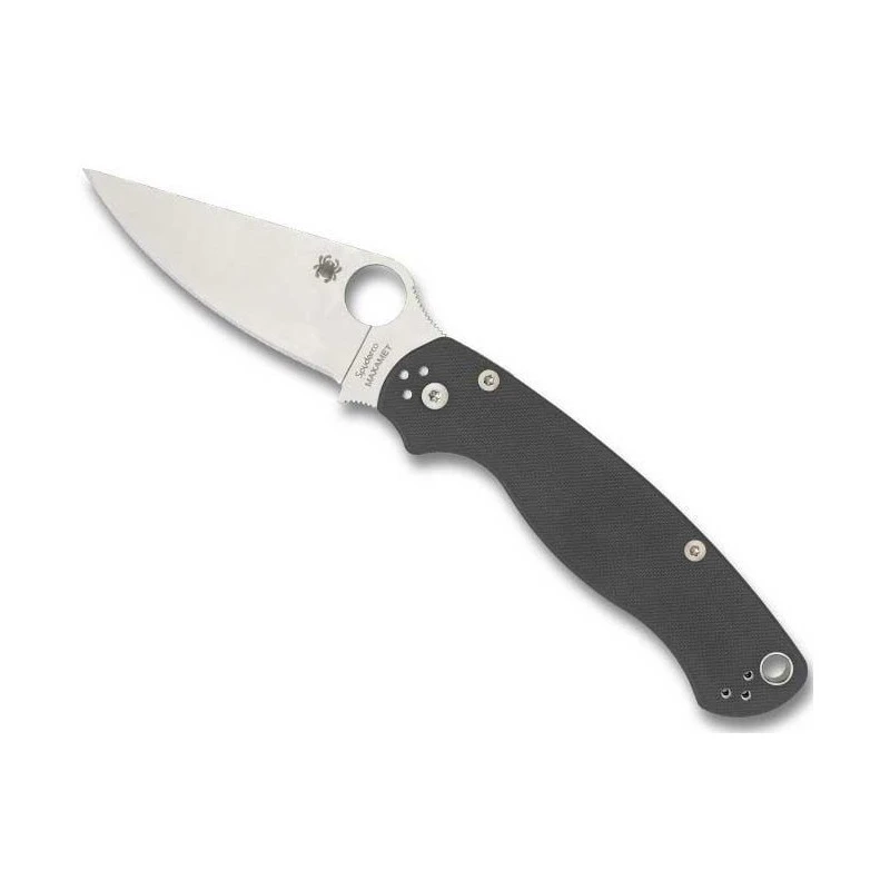 Couteau Spyderco Para Military 2 Maxamet G10 Gris 3 Couteau Spyderco Para Military 2 Maxamet G10 Gris