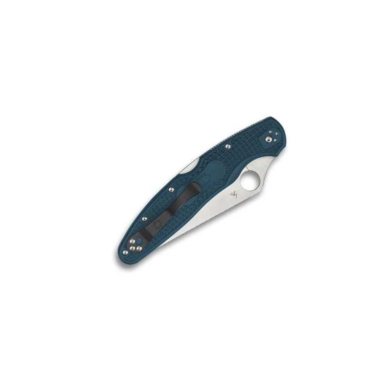 Couteau Spyderco Police 4 K390 Bleu 4 Couteau Spyderco Police 4 K390 Bleu – Image 2