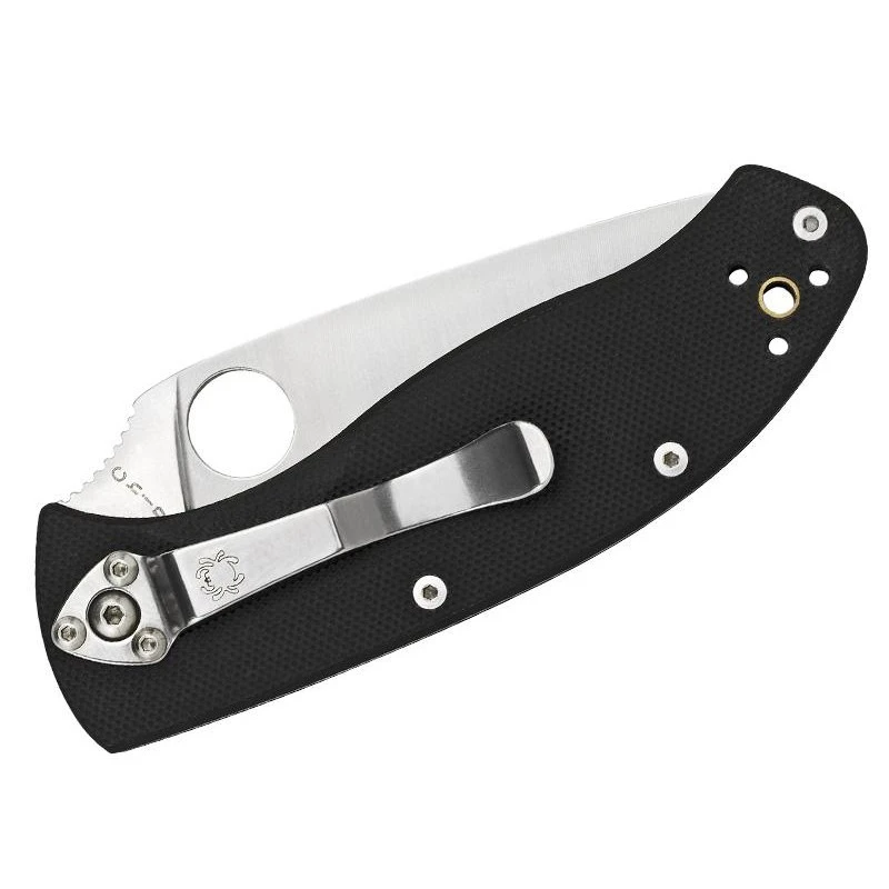 Couteau Spyderco Tenacious à Dents C122GS 4 Couteau Spyderco Tenacious à Dents C122GS – Image 2