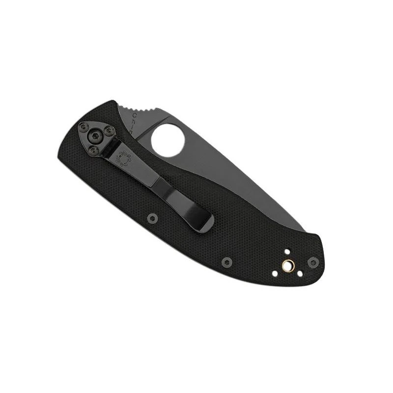 Couteau Spyderco Tenacious Lame Noire 4 Couteau Spyderco Tenacious Lame Noire – Image 2