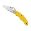Couteau Spyderco UK Penknife Salt Jaune -Le Tranchant Soldes Magasin couteau spyderco uk penknife salt jaune