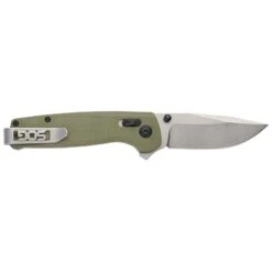 Couteau Terminus XR Olive SOG -Le Tranchant Soldes Magasin couteau terminus xr olive sog 2