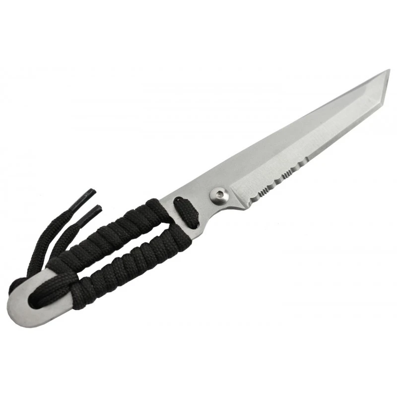 Hunting Knife HK8829 - Couteau De Chasse Lame Tanto Mixte 3 Hunting Knife HK8829 - Couteau De Chasse Lame Tanto Mixte