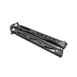 Max Knives P38B - Couteau Papillon Acier Inox Noir -Le Tranchant Soldes Magasin max knives p38b couteau papillon acier inox noir 2